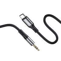 AUX кабель Jokade JA106 3.5мм – Type-C- чорний