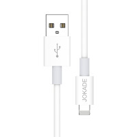 Кабель Jokade JA016 USB – Lightning 5A/1м- білий