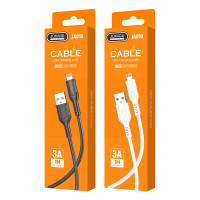 Кабель Jokade JA010 USB – Lightning 3A/1м- черный