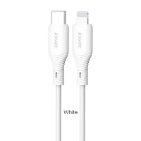 Кабель Jokade JA009 PD Type-C – Lightning 20W/1м- білий