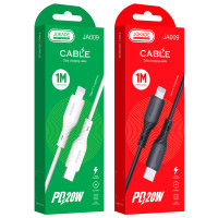 Кабель Jokade JA009 PD Type-C – Lightning 20W/1м- білий