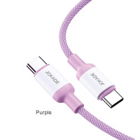 Кабель Jokade JA014 PD Type-C – Type-C 100W/1м- фиолетовый