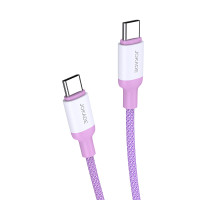 Кабель Jokade JA014 PD Type-C – Type-C 100W/1м- фиолетовый