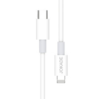 Кабель Jokade JA016 PD Type-C – Lightning 20W/1м- белый