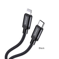 Кабель Jokade JA034 PD Type-C – Lightning 30W/1м- черный