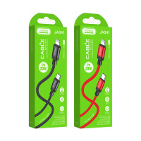 Кабель Jokade JA041 PD Type-C – Lightning 30W/2м- чорний