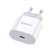 Сетевое зарядное устройство Jokade JB009 (USB-C/PD25W)- белый