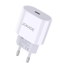 Мережевий зарядний пристрій Jokade JB009 (USB-C/PD25W)- білий