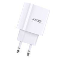 Мережевий зарядний пристрій Jokade JB043 (USB-C/PD20W)- білий