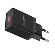 Мережевий зарядний пристрій Jokade JB047/JB021 (1USB/3A)- чорний