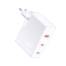 Мережевий зарядний пристрій Jokade JB059 (1USB/2USB-C/PD100W)- білий