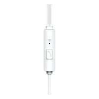 Наушники с микрофоном Jokade JD008 EarPhone (3.5мм)- белый