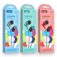 Наушники с микрофоном Jokade JD016 EarPhone (3.5мм)- зеленый