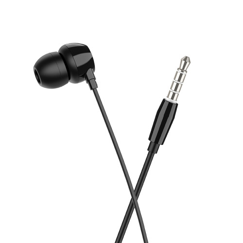 Навушники з мікрофоном Jokade JD017 EarPhone (3.5мм)- чорний
