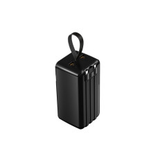 Портативний зарядний пристрій (Повербанк) Aspor A319 50000mAh (2USB/Type-C/Type-C/22.5W)- чорний