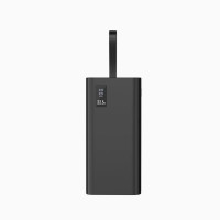 Портативное зарядное устройство (Повербанк) A337 30000mAh Fast Charge (2USB/Type-C/Micro/22.5W)- черный