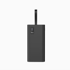 Портативний зарядний пристрій (Повербанк) A337 30000mAh Fast Charge (2USB/Type-C/Micro/22.5W)- чорний