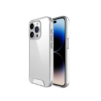 Чехол накладка Space Collection для iPhone 16 Pro- прозрачный