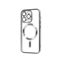 Накладка Shining Full Camera with MagSafe для iPhone 12 Pro Max- silver