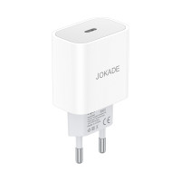 Мережевий зарядний пристрій Jokade JB068 (USB-C/27W)- білий