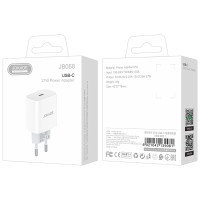 Мережевий зарядний пристрій Jokade JB068 (USB-C/27W)- білий