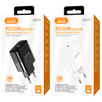 Мережевий зарядний пристрій Jokade JB072 (USB-C/30W)- чорний