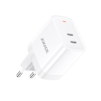 Сетевое зарядное устройство для Jokade JB083 (2USB-C/30W)- белый