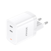 Сетевое зарядное устройство для Jokade JB083 (2USB-C/30W)- белый