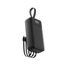 Портативний зарядний пристрій (Повербанк) Aspor A317 Fast Charge 30000mAh- чорний