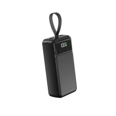 Портативное зарядное устройство (Повербанк) Aspor A317 Fast Charge 30000mAh- черный