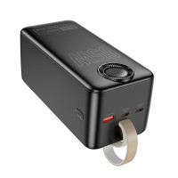 Портативний зарядний пристрій (Повербанк) Avantis A375 50000mAh (USB/2USB-C/65W)- чорний