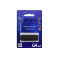 USB Flash Aspor AR011 64GB- чорний