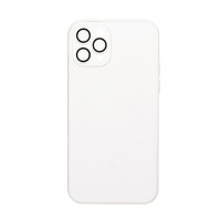 Чехол накладка Sapphire Matte Glass Full для iPhone 16- white