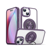 Чехол накладка Ring Holder with Magsafe для iPhone 14 Pro- deep purple