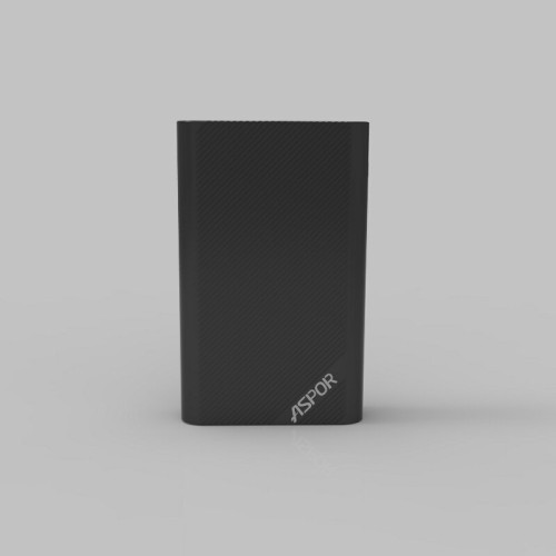 Портативний зарядний пристрій (Повербанк) Aspor A343 6000 mAh- чорний