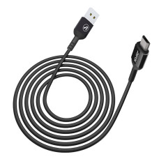 USB кабель Aspor A121 Micro 2.1A/1.2м- черный