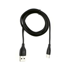Кабель Aspor AC-03 USB – Type-C 2.1A/1м- черный