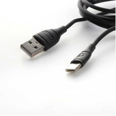 Кабель Aspor AC-03 USB – Type-C 2.1A/1м- черный