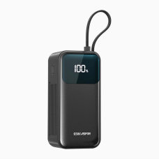 Портативний зарядний пристрій (Повербанк) Aspor A362 Notebook Series 20000mAh (2USB-C/USB/65W)- чорний