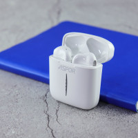 Bluetooth навушники Aspor A605 New Design- білий