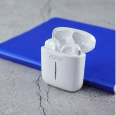 Bluetooth наушники Aspor A605 New Design- белый