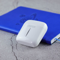 Bluetooth навушники Aspor A605 New Design- білий