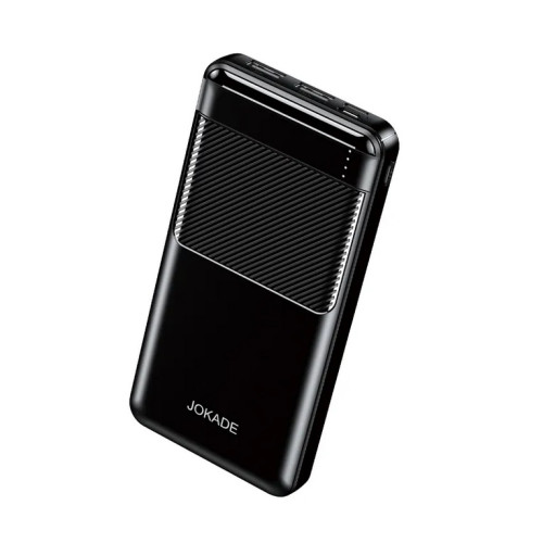 Портативний зарядний пристрій (Повербанк) Kakusiga JG030 10000mAh (2USB/Micro/USB-C/2A)- чорний