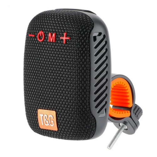 Bluetooth-колонка TG392 (радио, велокрепление, IPX5)- черный