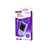 Портативний зарядний пристрій (Повербанк) Kakusiga KSC-1095 10000mAh (USB/Micro/USB-C/2A)- фіолетовий
