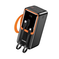 Портативний зарядний пристрій (Повербанк) Kakusiga KSC-1090 50000mAh (4USB/2USB-C/22.5W)- чорний