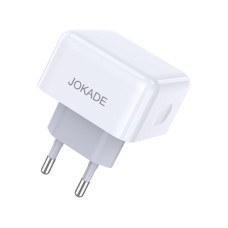 Мережевий зарядний пристрій Jokade JB039 (2USB-C/40W)- білий