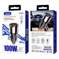 Автомобільний зарядний пристрій Jokade JH025 (USB/USB-C/100W)-  чорний