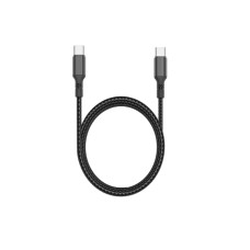 Кабель Aspor AC-21XL Nylon Cable Type-C - Type-C 100W/3м- черный