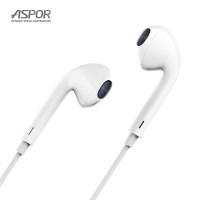 Наушники с микрофоном Aspor A212 - белый